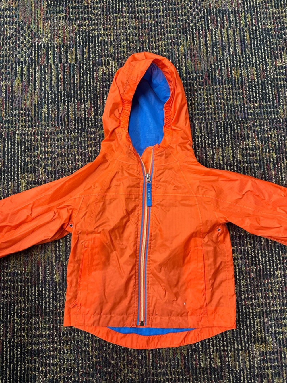 L.L. Bean Kids Rain Jacket with Mesh Lining